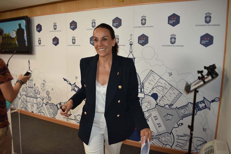 La alcaldesa de Ciudad Real (Cs) valora el pacto que la aupó hace un año: «Trabajamos en lo que nos une»