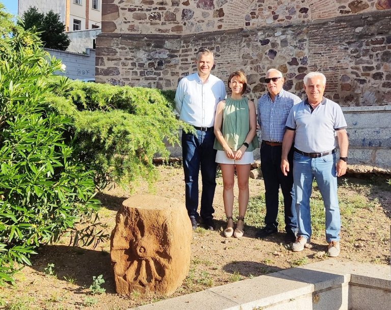 Puertollano: Un pináculo renacentista de la iglesia de la Asunción, trasladado al Museo Etnológico