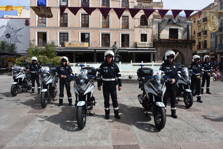Nuevas motos de gran cilindrada para la Policía Local de Ciudad Real
