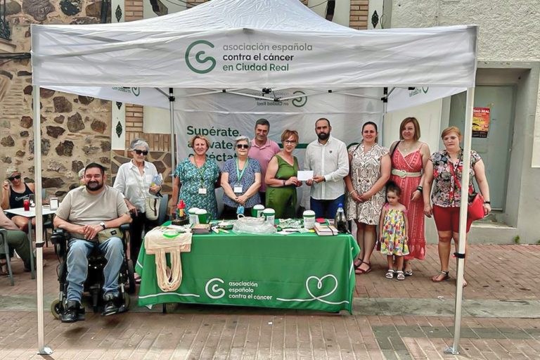La Asociación Española Contra el Cáncer recaba el apoyo solidario de Argamasilla de Calatrava