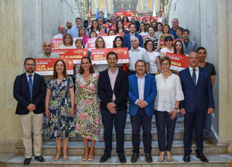 La Diputación hace entrega de la recaudación de la Cultura del Vino a las asociaciones beneficiarias