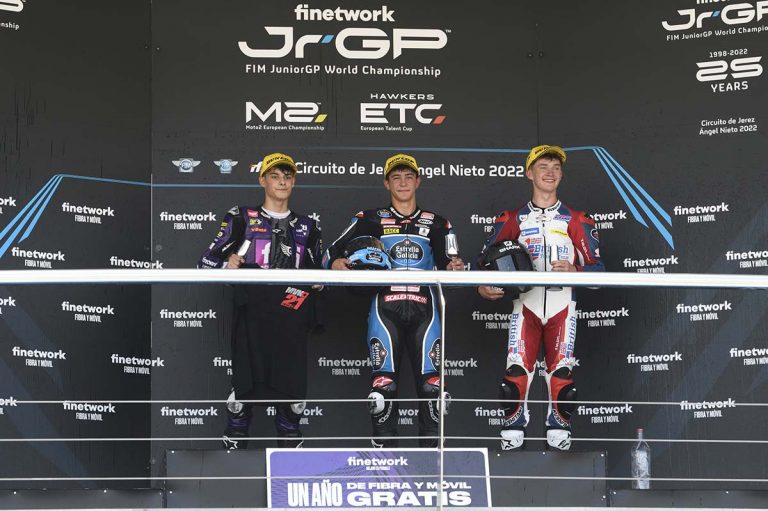 Argamasilla de Calatrava felicita a David García Almansa tras subir al podio en el Circuito de Jerez