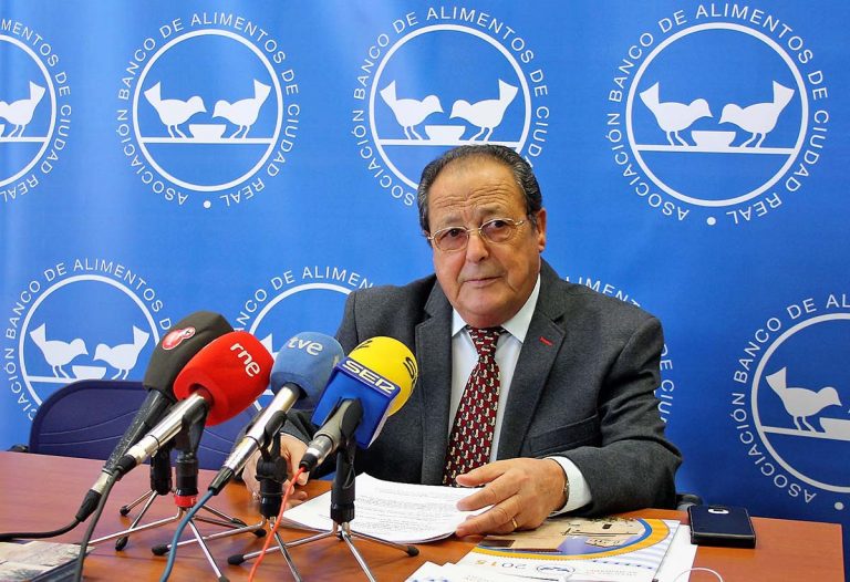 Fallece Segundo Alcázar, el alma máter del Banco de Alimentos de Ciudad Real