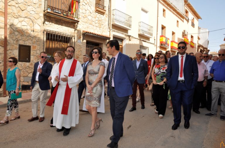 Caballero destaca en el día grande de Albaladejo que Diputación, Junta y Gobierno de España están «cambiando la vida en los pueblos»