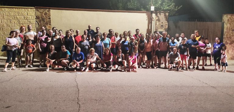 Gran éxito de organización y participación en la Ruta Senderista Nocturna, dentro de la programación de Verano Cultural 2022 en Aldea del Rey