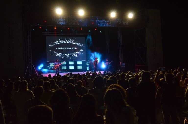 Funambulista y Luis Pastor llevaron la música de punta a punta de la provincia este fin de semana con los conciertos de la Diputación