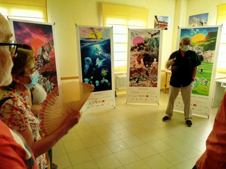 La exposición sobre las Consecuencias del Abandono de Basuras en la Naturaleza será clausurada hoy en el Centro Social de Las Casas