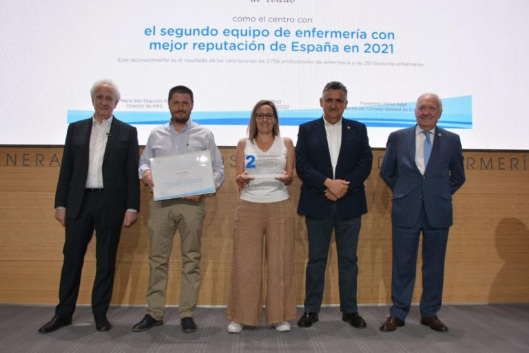 El equipo de Enfermería del Centro de Salud de Fuensalida (Toledo), reconocido como uno de los mejores del país