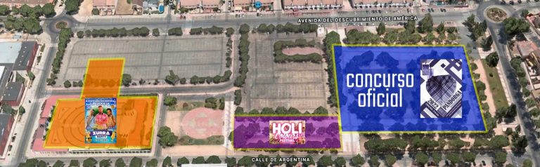 Plano de actividades de la Pandorga el sábado 30 de julio en el Recinto Ferial y en el Auditorio Municipal