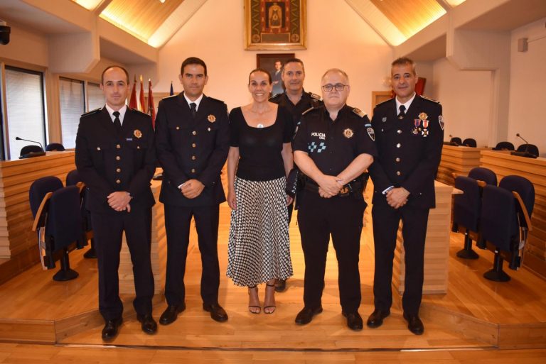Tres agentes de Policía Local toman posesión de su nuevo cargo como oficiales en el Ayuntamiento de Ciudad Real