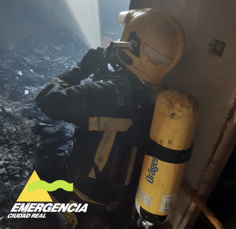 Ciudad Real: Incendio en Camino de la Guija