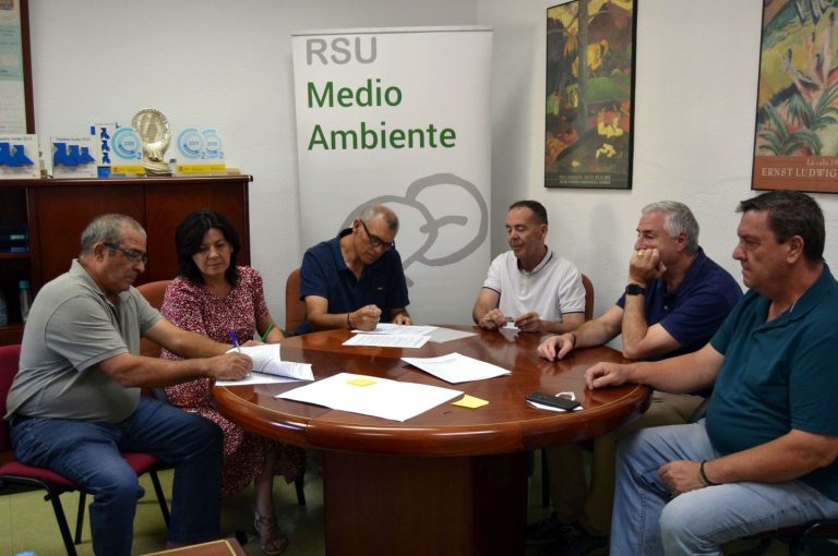 Firmado el convenio colectivo del Consorcio RSU de Ciudad Real, que estará vigente hasta finales de 2023