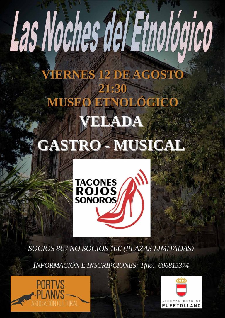 Nueva ‘Noche del Etnológico’ con velada gastro-musical