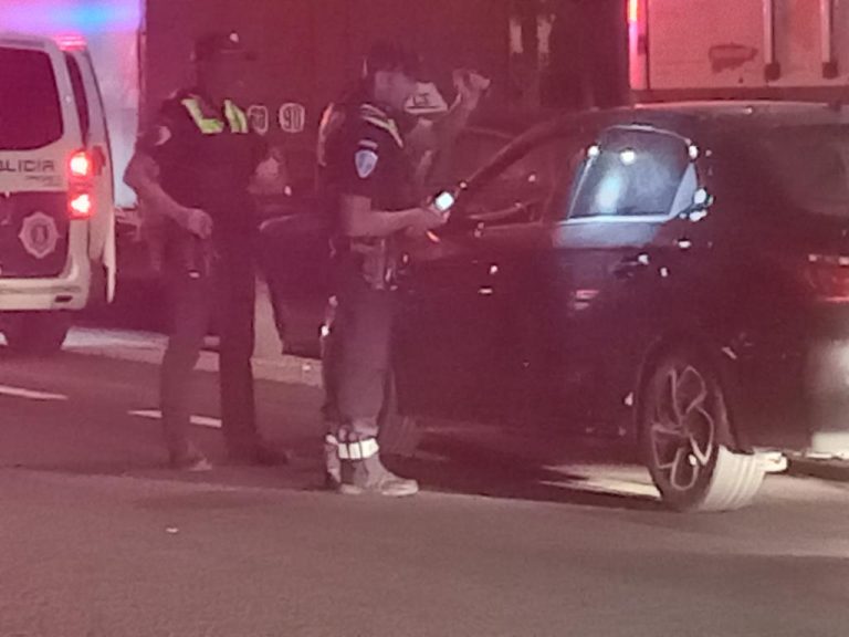 Ciudad Real: Aparatoso accidente esta madrugada en la calle Libertad