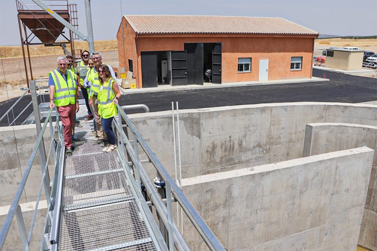 Finaliza la obra civil de la depuradora de Almodóvar del Campo