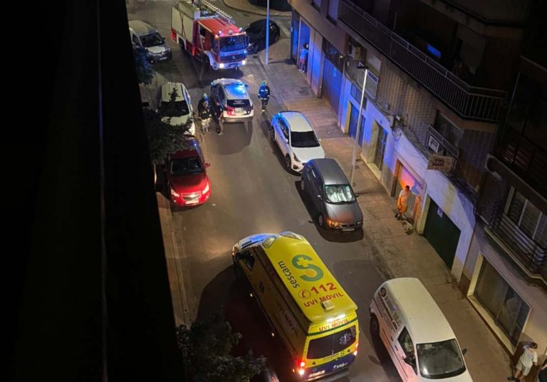 Puertollano: Incendio en la calle Bailén