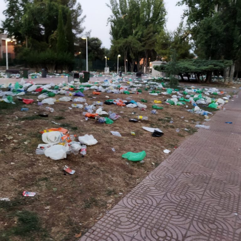 La Pandorga y la suciedad en el Torreón