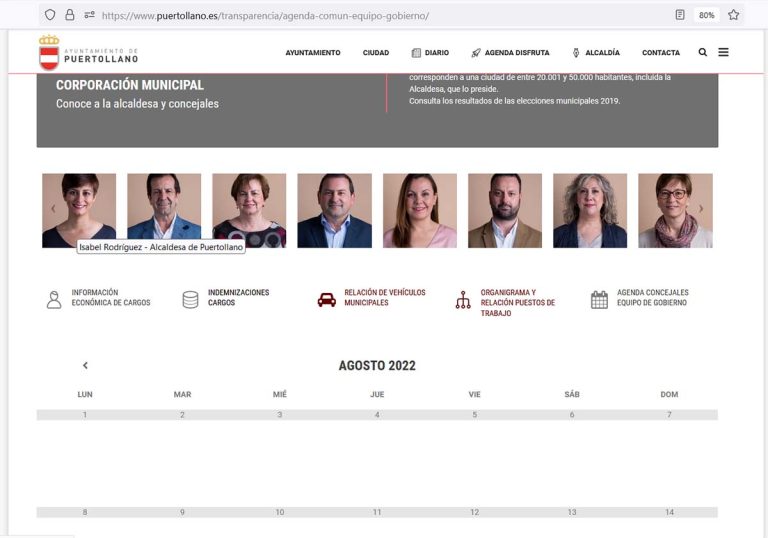 La «deficiente gestión y falta de trasparencia» del Ayuntamiento de Puertollano en redes e Internet