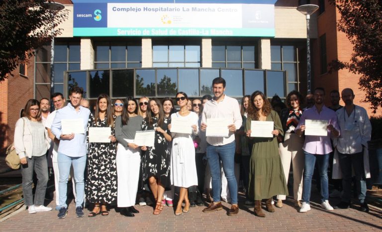 Nueve enfermeros internos residentes finalizan su formación especializada en la Gerencia de Alcázar de San Juan