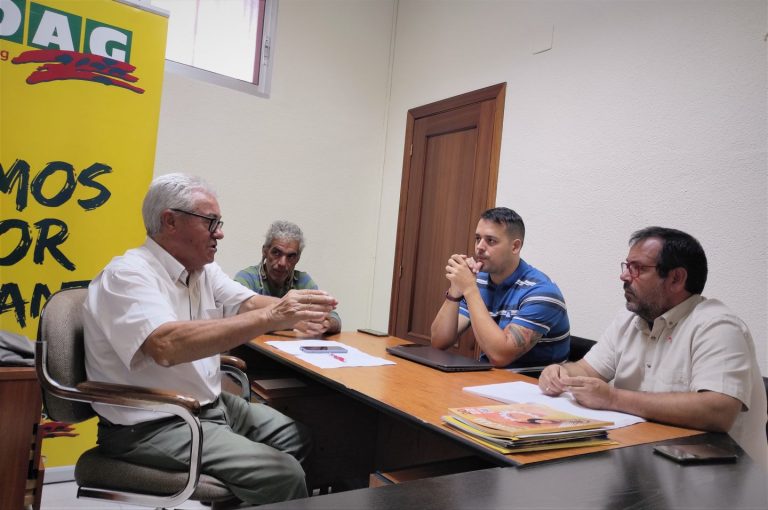 Izquierda Unida Castilla-La Mancha mantiene una reunión de trabajo con COAG Guadalajara-CLM para compartir propuestas que beneficien a los profesionales de la agricultura y la ganadería