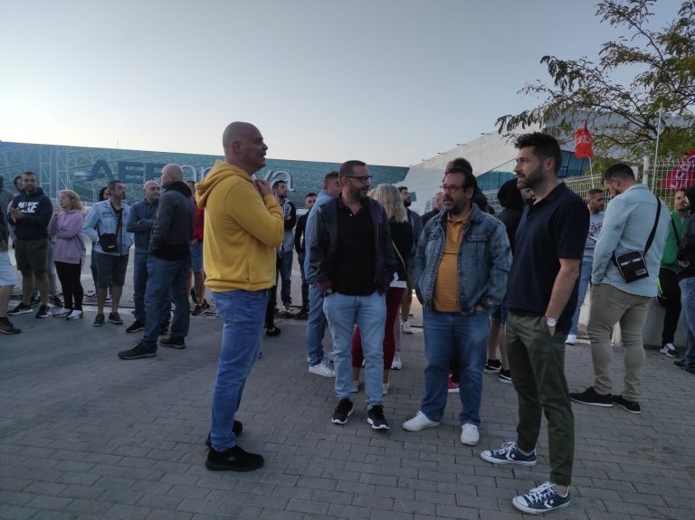 Izquierda Unida Castilla-La Mancha apoya las reivindicaciones de los empleados de Aernnova