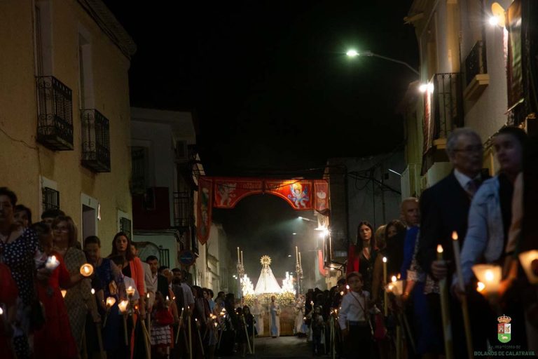 La Virgen del Monte volvió a procesionar en septiembre por Bolaños tras la pandemia