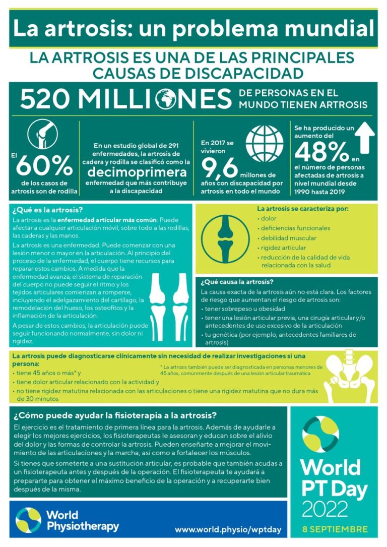 8 de septiembre, Día Mundial de la Fisioterapia