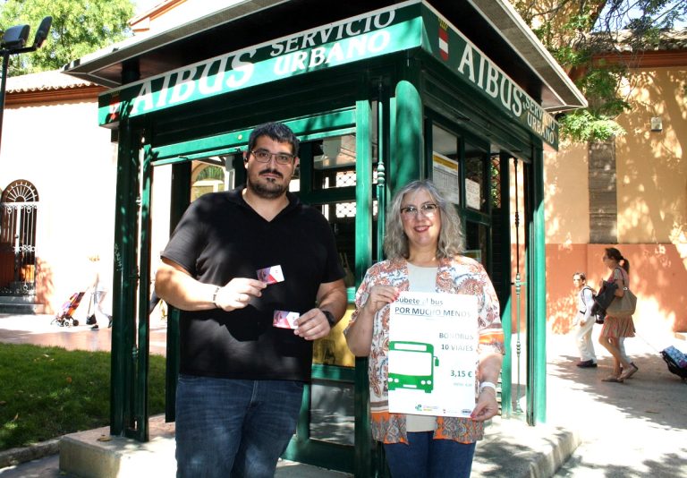 Puertollano: Ya se puede recargar el bonobús con el 30% de descuento al precio de 3,15 euros