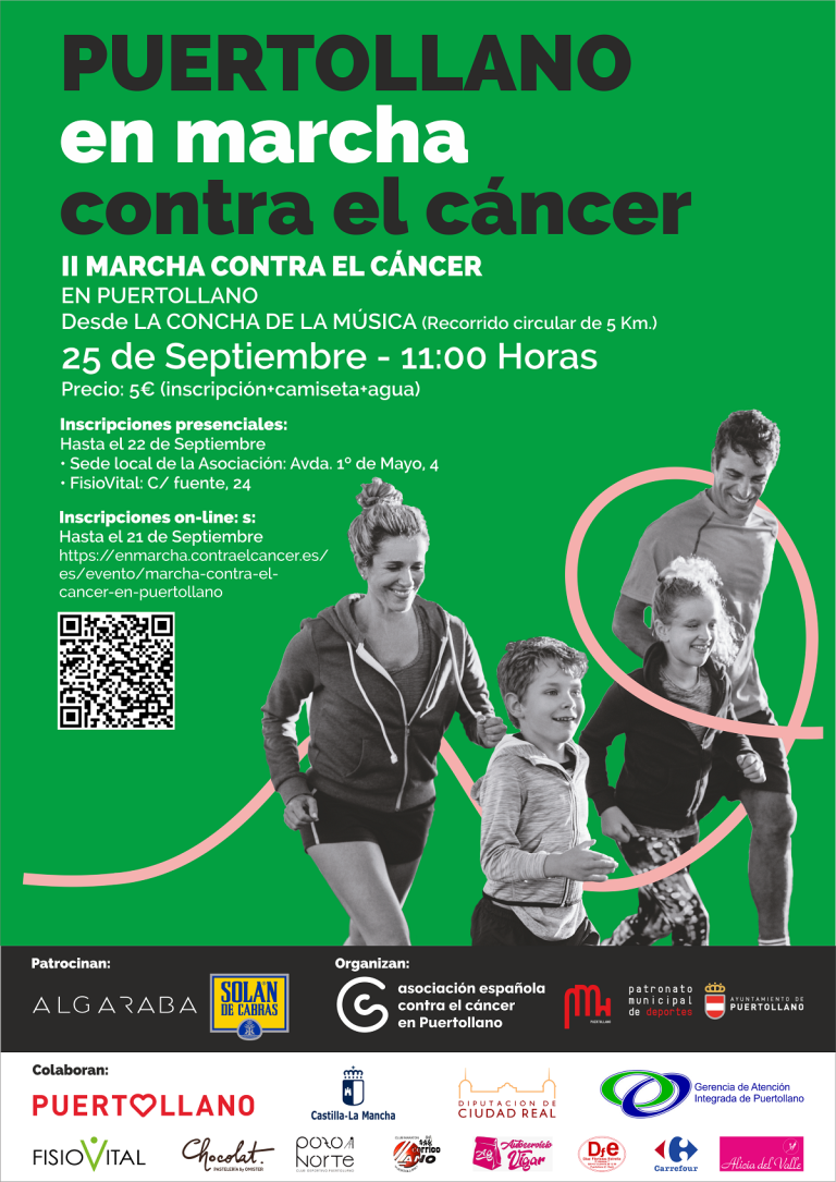 Unos 1.200 corredores participarán el domingo en la II Marcha Contra el Cáncer