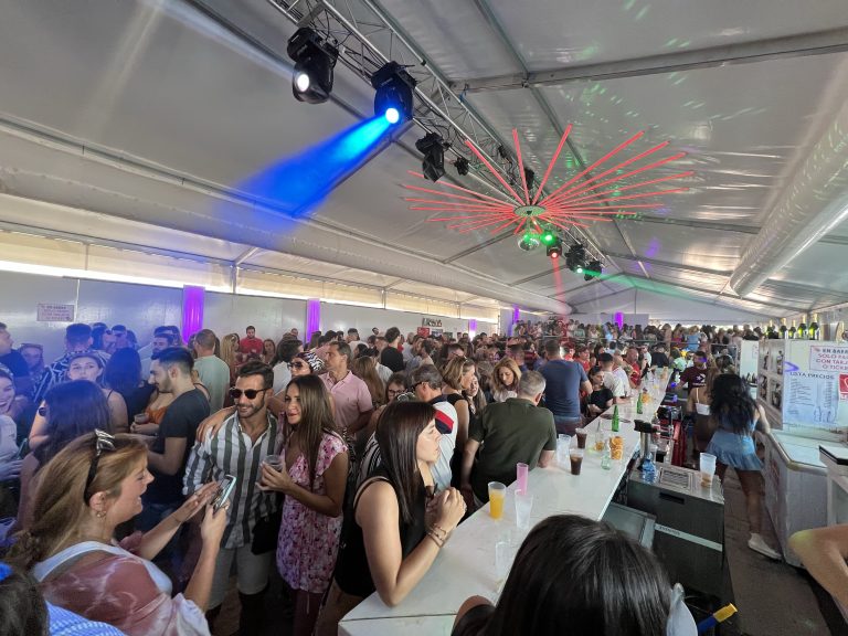 Puertollano: Las casetas de la zona joven, protagonistas de la feria de día