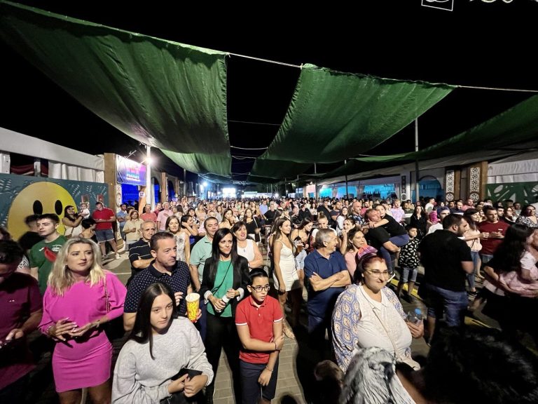 Gran ambiente en el inicio de la fiestas patronales de Puertollano