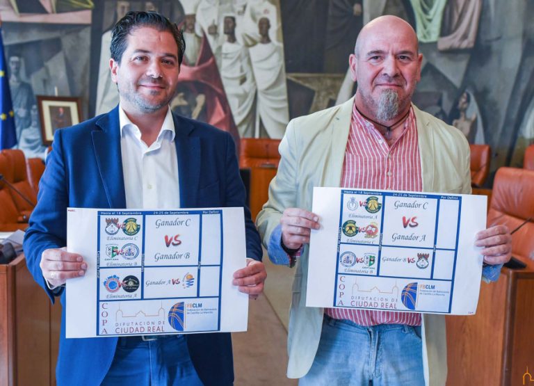 Presentado el Trofeo Diputación de Baloncesto que facilita la pretemporada a los clubes de la provincia