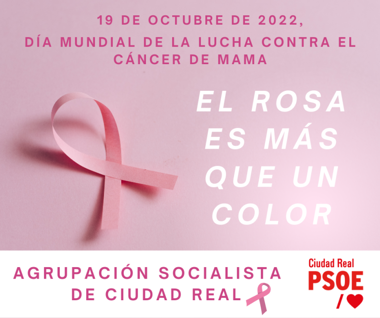19 de octubre, Día Mundial de la Lucha contra el Cáncer de Mama