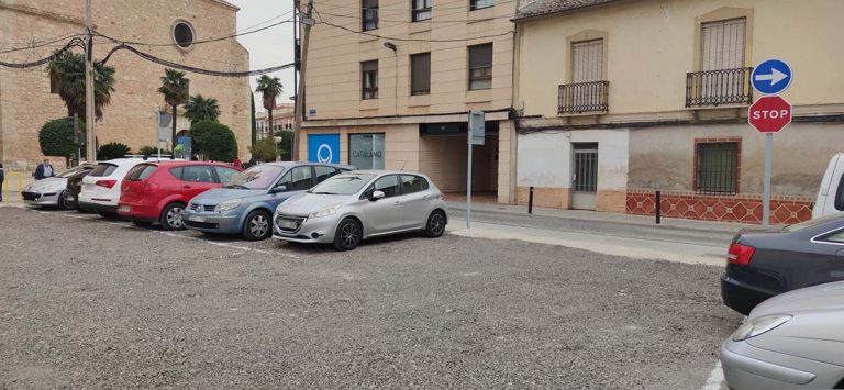 Daimiel cuenta con un nuevo aparcamiento disuasorio al lado de San Pedro