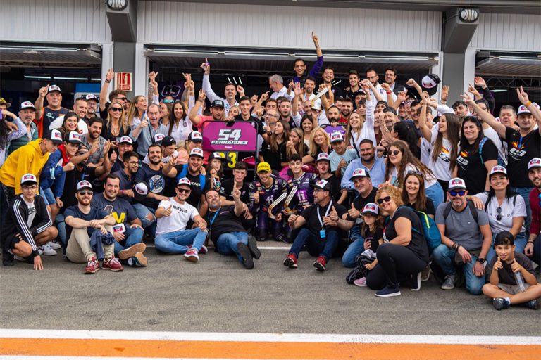 Argamasilla de Calatrava celebra la victoria del piloto David García Almansa en el Finetwork FIM JuniorGP World Championship