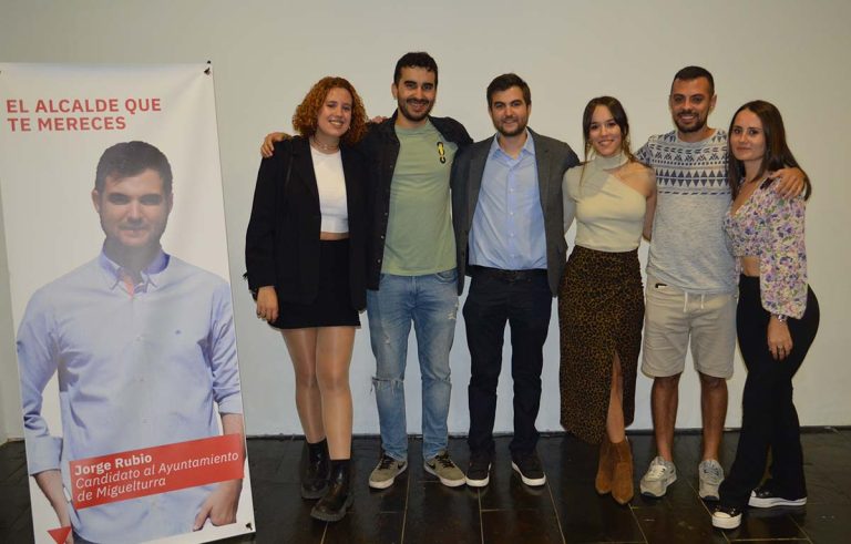 Lleno en el pistoletazo de salida de Jorge Rubio hacia la alcaldía de Miguelturra