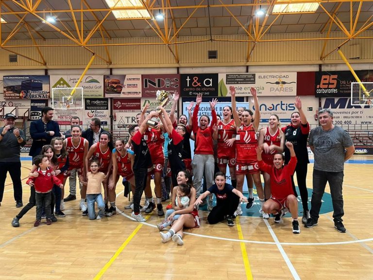 El Basket Puertollano, campeón del Trofeo Diputación de Ciudad Real de Baloncesto Senior Femenino