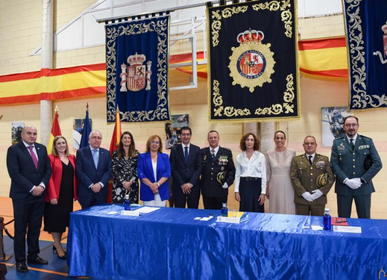 Caballero felicita a la Policía Nacional por la labor que desarrolla gracias a la que “somos unas de las provincias más seguras de toda España”