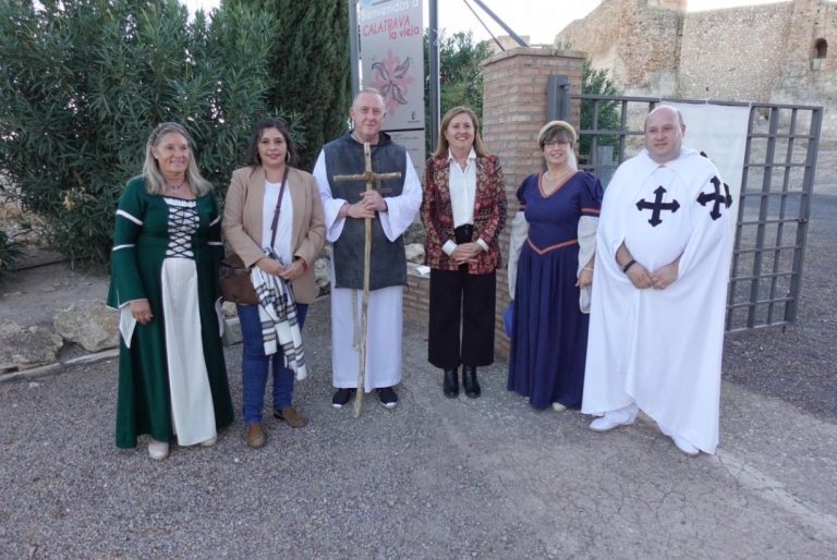 El Gobierno regional destinará casi 200.000 euros para consolidar la cubierta de la iglesia templaria del Castillo de Calatrava y estabilizar los hornos    