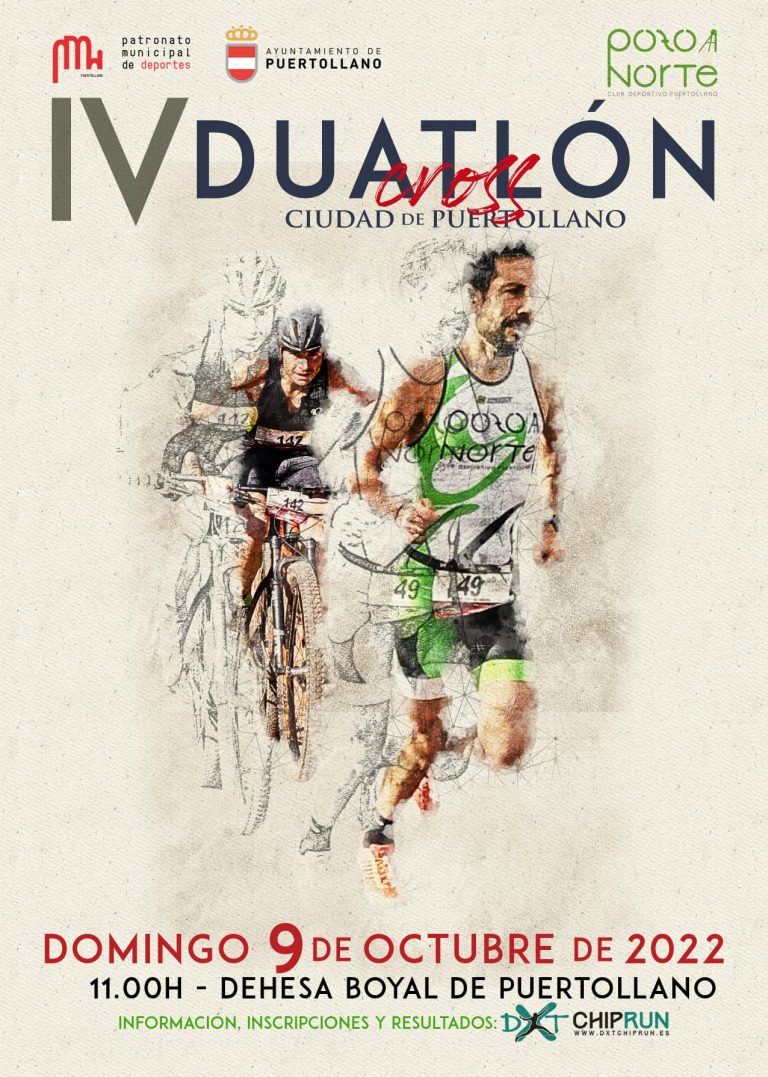El “IV Duatlon Cross Ciudad de Puertollano”, este domingo en la Dehesa Boyal