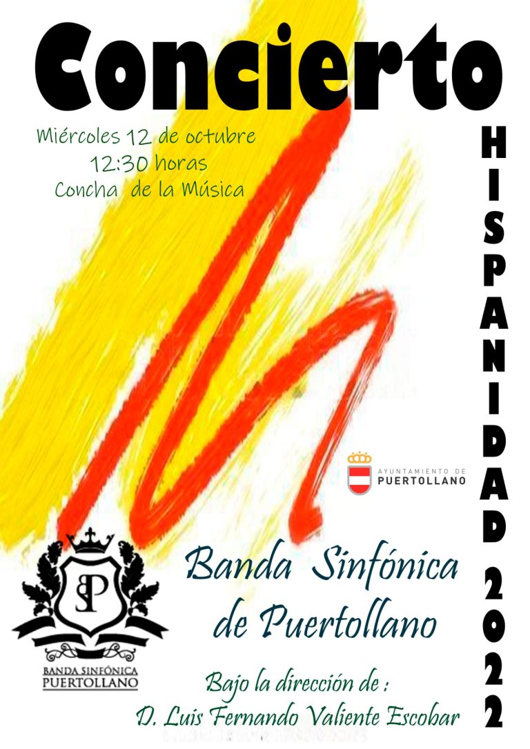 La Banda Sinfónica de Música de Puertollano ofrece un concierto por el Día de la Hispanidad