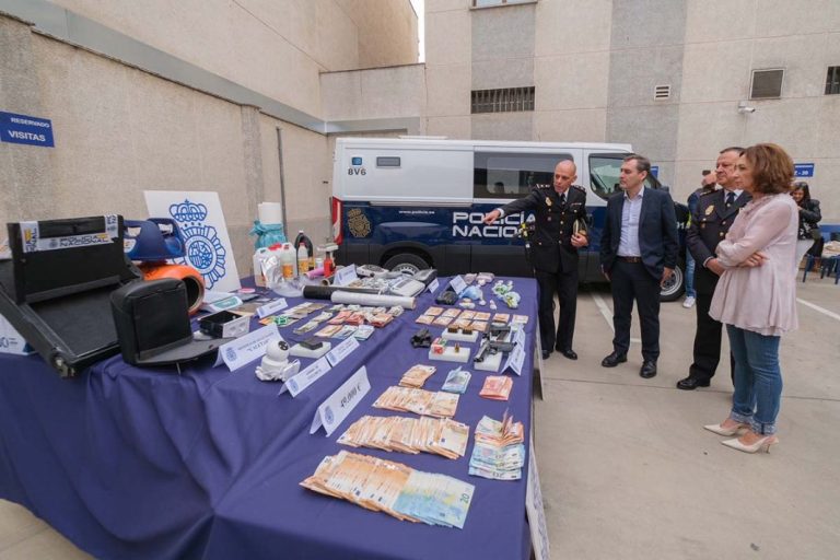 Una operación policial en Ciudad Real acaba con 13 detenidos y 4 kilos de cocaína de gran pureza intervenida