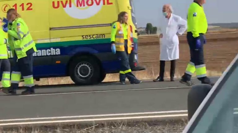 Gran despliegue policial para capturar a un individuo armado con rifle que ha iniciado un tiroteo entre Villamayor y Argamasilla de Calatrava 