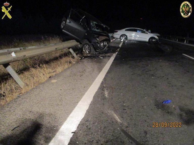 Puertollano: Investigado por dos delitos de lesiones uno de los conductores del accidente de la carretera de la Dehesa Boyal