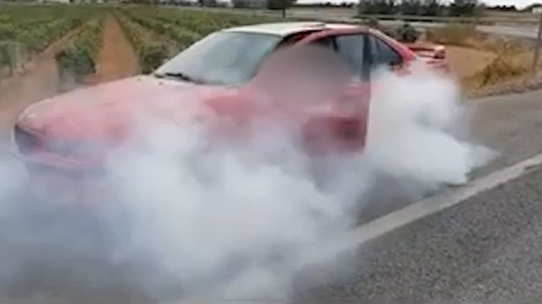 Denunciado otro conductor temerario que realizaba derrapes y giros a gran velocidad en Tomelloso