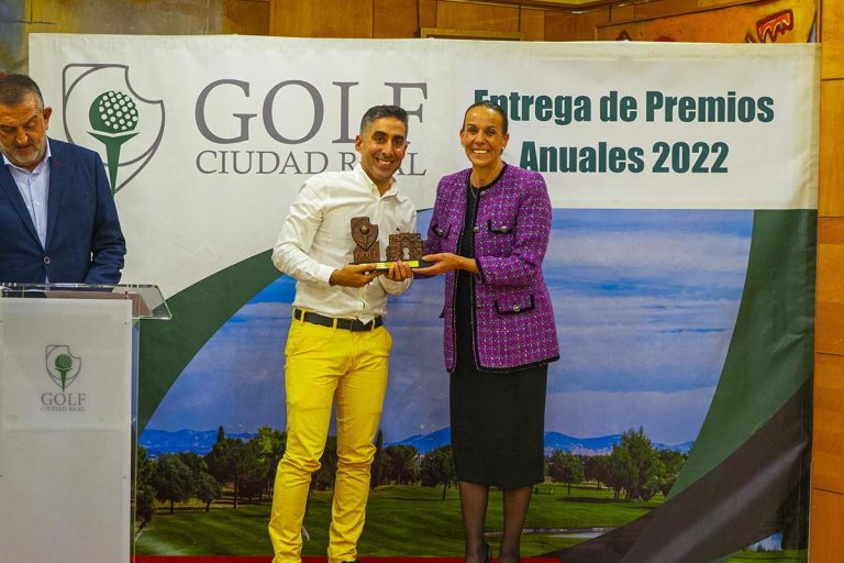 Juan Andrés Rivera Blanca y Carlos Navas Caro, mejores jugadores del año 2022 de Golf Ciudad Real
