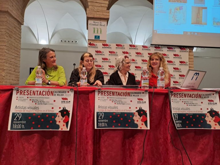 STE-CLM saca del olvido a las artistas visuales que han hecho historia con su Calendario de la Mujer 2023