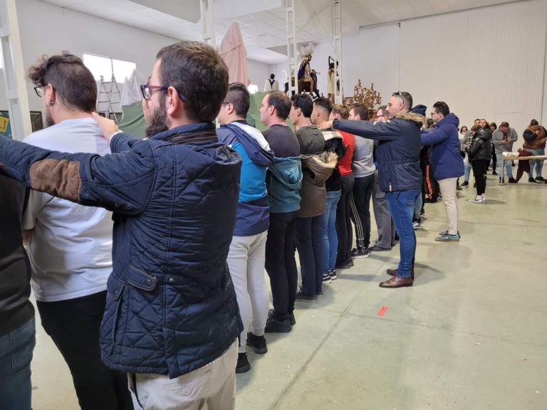 Ciudad Real: La Hermandad del Cristo de la Caridad realiza la «igualá»