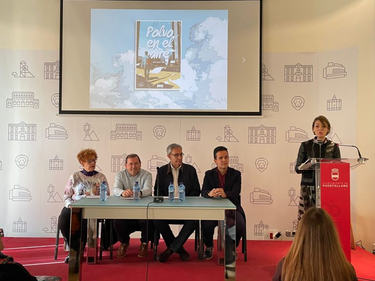 Puertollano: Víctor Barba presenta «Polvo en el aire», una novela gráfica sobre la pandemia