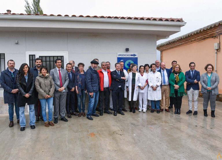 Caballero destaca en la inauguración del nuevo centro de salud de Retuerta la importancia de la calidad de la sanidad pública en el medio rural